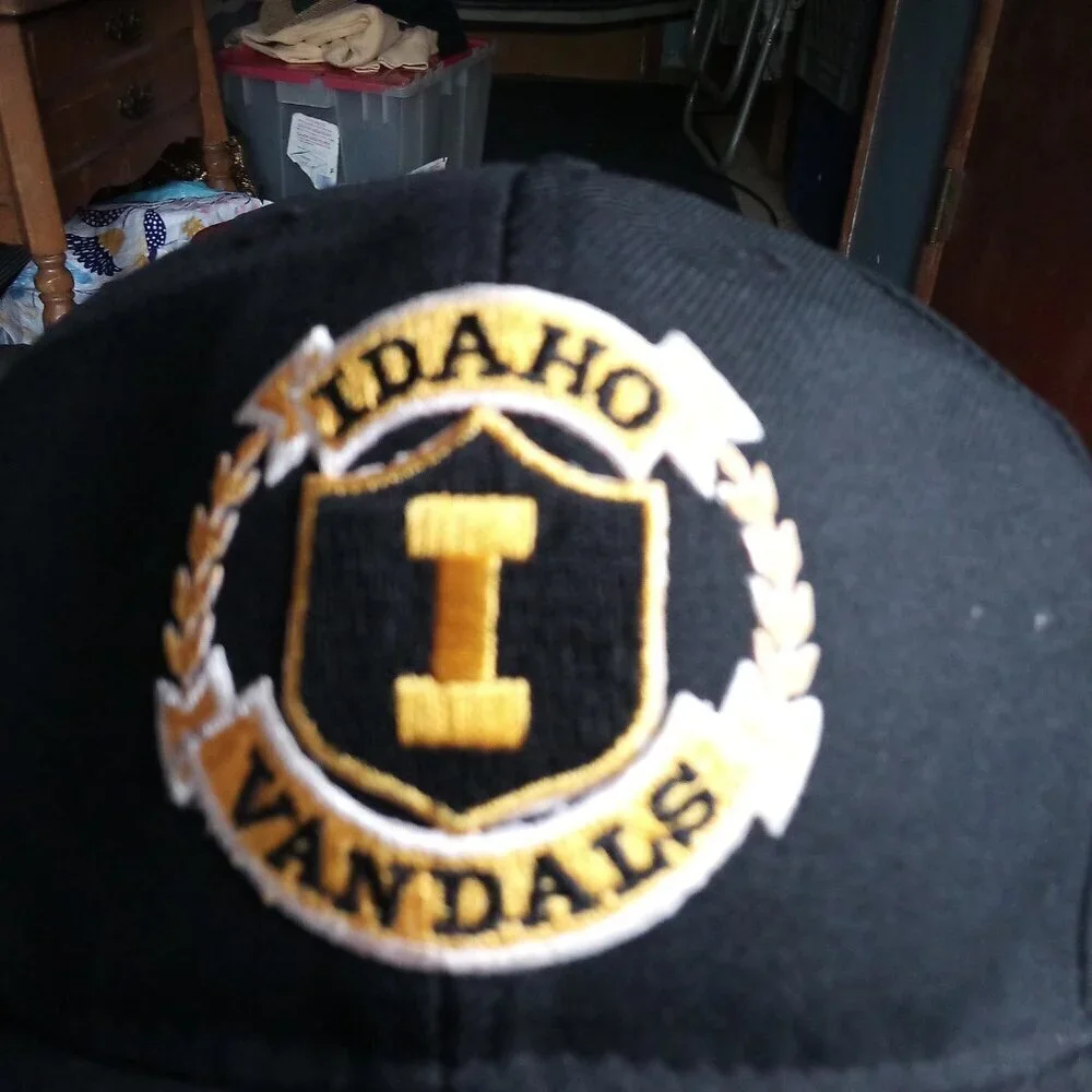 Vintage 90s Idaho Vandals Snap Back Hat Cap